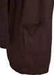 Lange Strickjacke aus Viskose-Mischung, Braun, Packshot image number 2