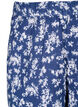 Florale Pyjamashorts aus Baumwolle, V. Indigo Flower AOP, Packshot image number 2