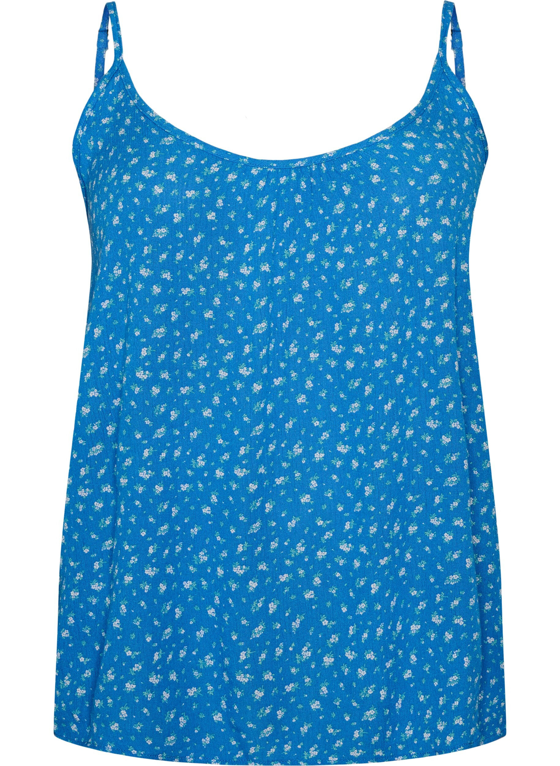 Top &agrave; bretelles en viscose