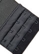 Prolongateur de soutien-gorge avec 6 crochets, Noir, Packshot image number 2