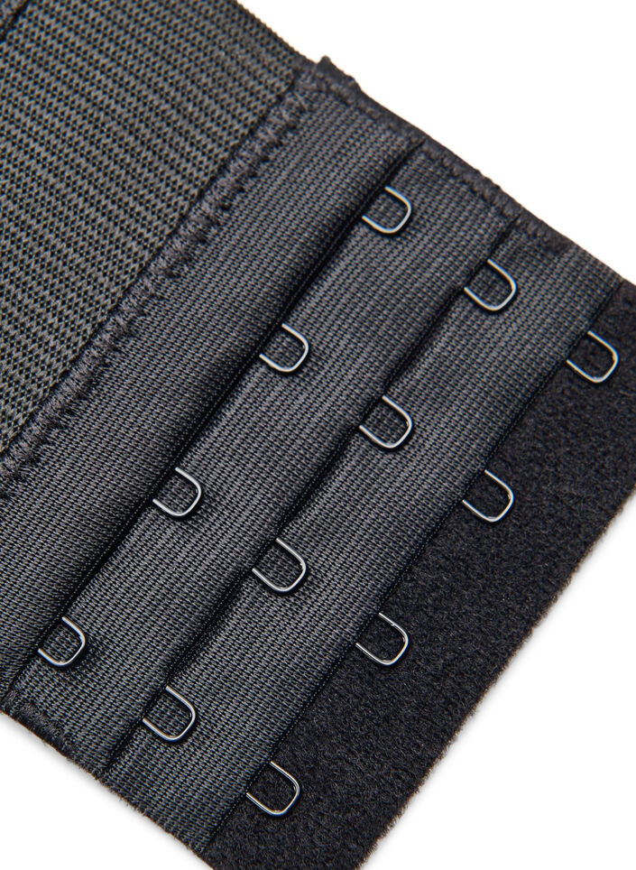 Prolongateur de soutien-gorge avec 6 crochets, Noir, Packshot image number 2