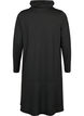 Robe en jersey avec col montant et poches, Noir, Packshot image number 1