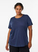 T-shirt imprim&eacute;, Bleu, Model image number 0