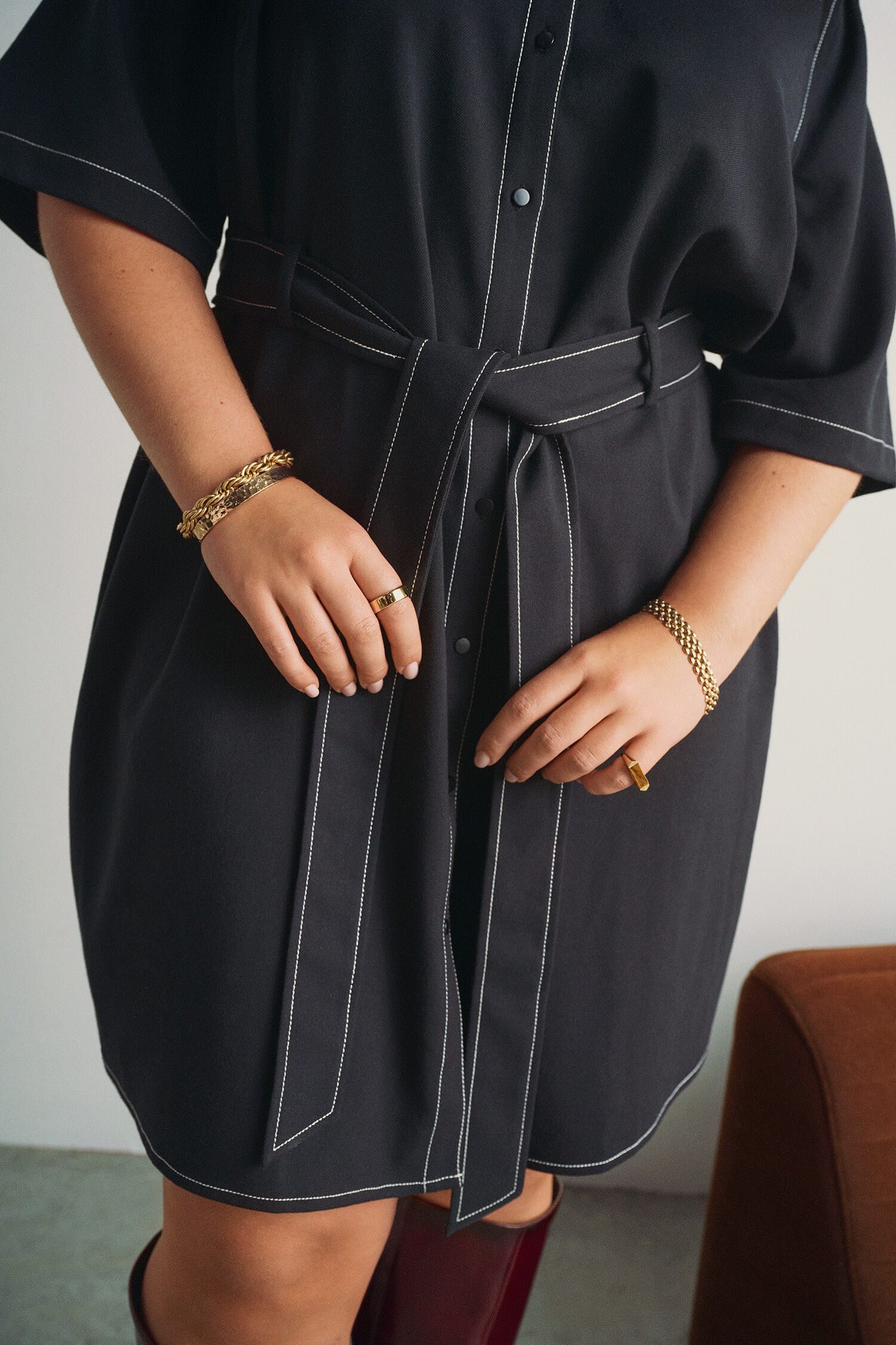 Zizzi Robe chemise, , Model