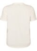 T-shirt aus Baumwolle mit Print, Wei&szlig;, Packshot image number 1