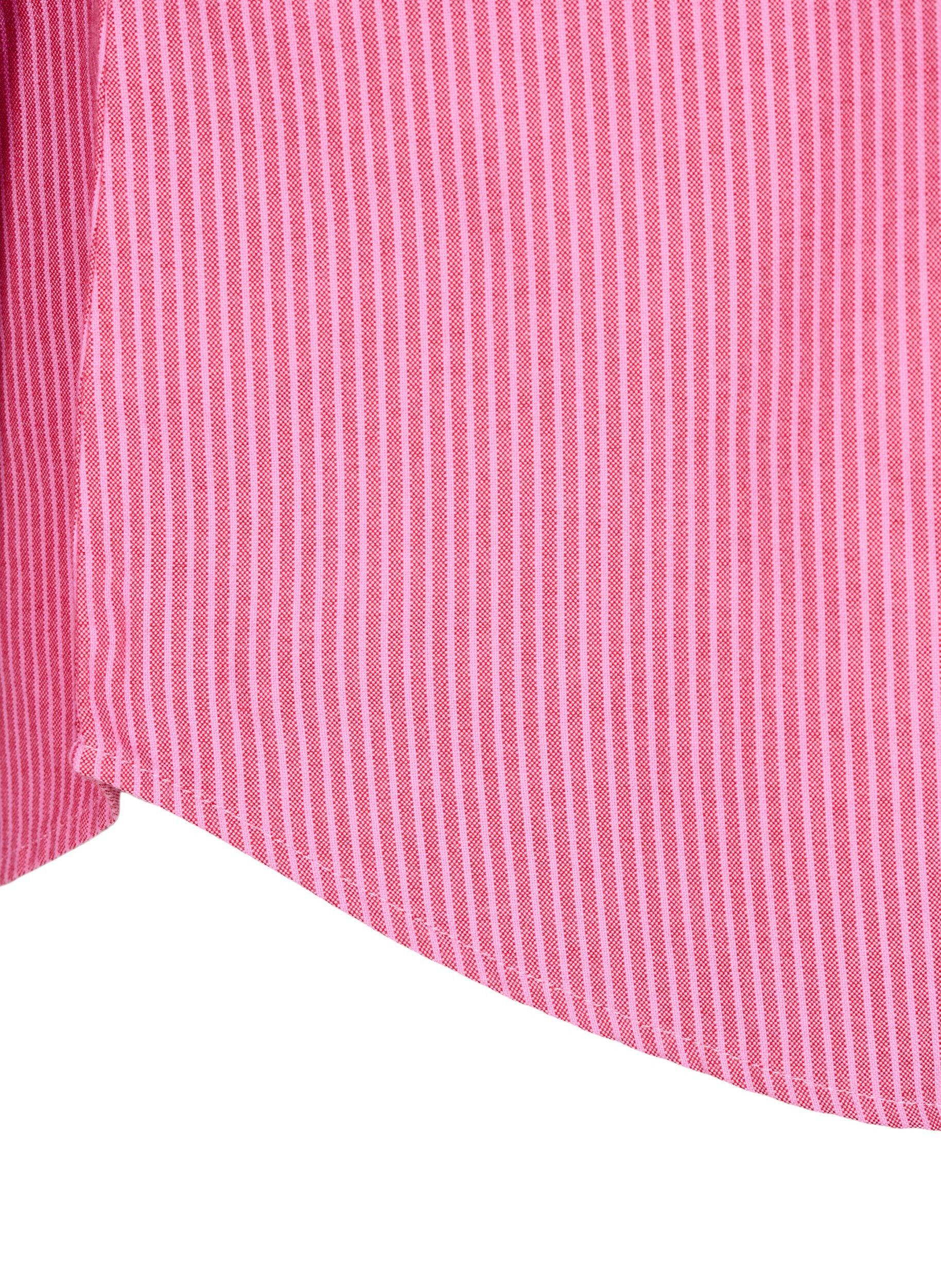 Zizzi Lang&auml;rmliges Baumwollhemd, Rot, Packshot image number 3