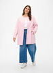 Frühlingsjacke mit verdeckter Knopfleiste, Parfait Pink, Model image number 2