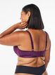 Vorgeformter BH mit Mesh, Lila, Model image number 2