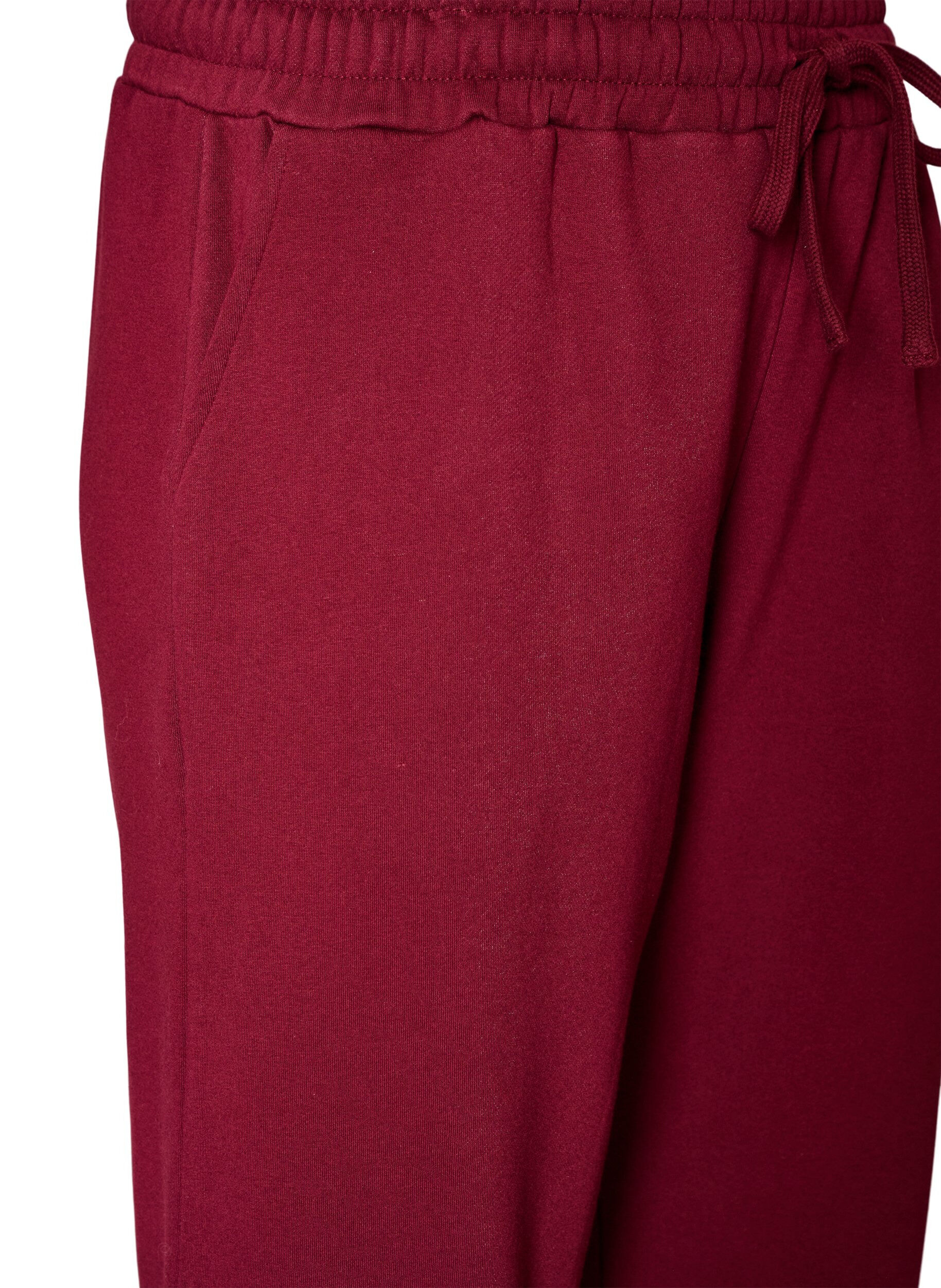 ZizziPantalon de jogging avec poches, Bordeaux, Packshot image number 2