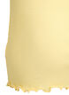 Haut avec bordure en dentelle, Jaune clair, Packshot image number 3