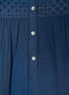 Tunique en mousseline de coton avec broderie anglaise, Bleu, Packshot image number 2