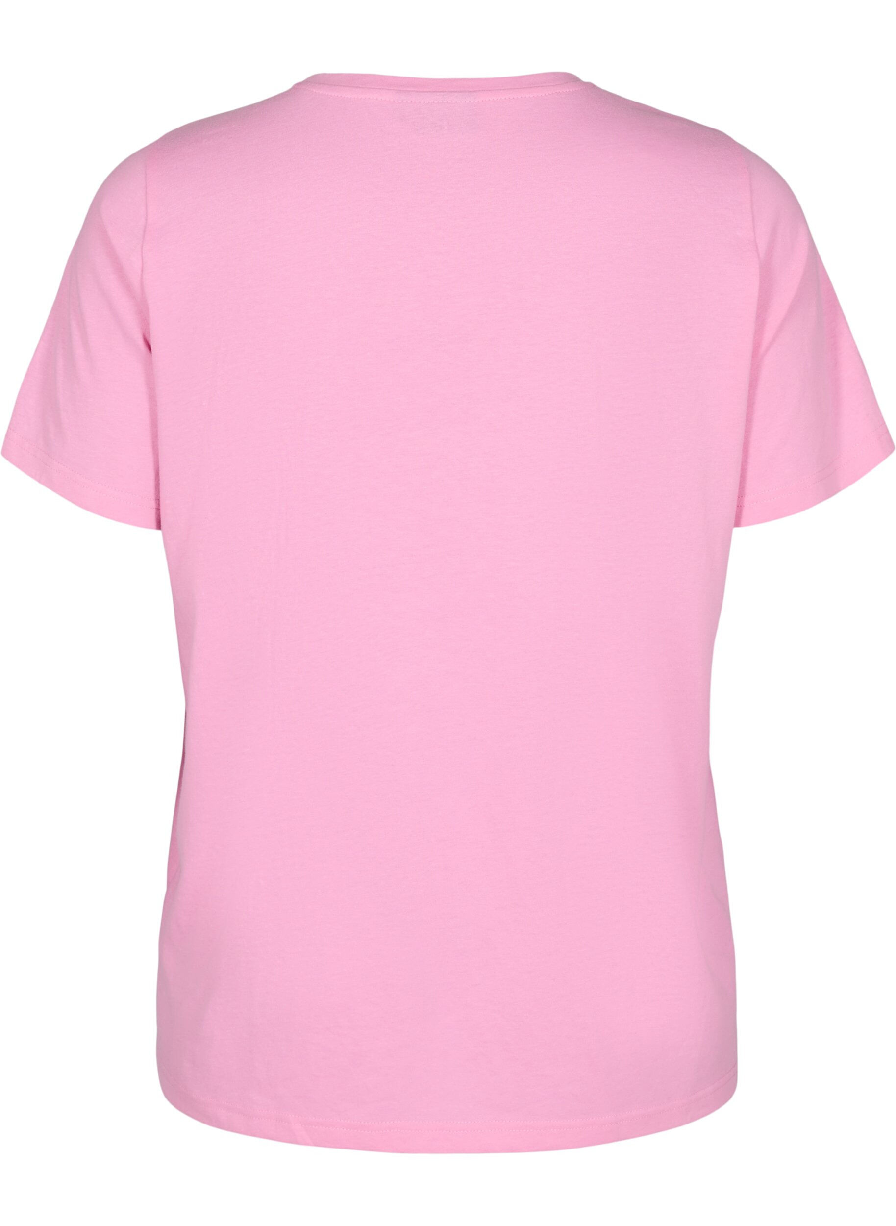Zizzi FLASH - T-Shirt mit Print, Pink, Packshot image number 1