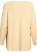 Strickpullover mit diagonalem Muster und Raglan&auml;rmeln, Gelb, Packshot image number 1