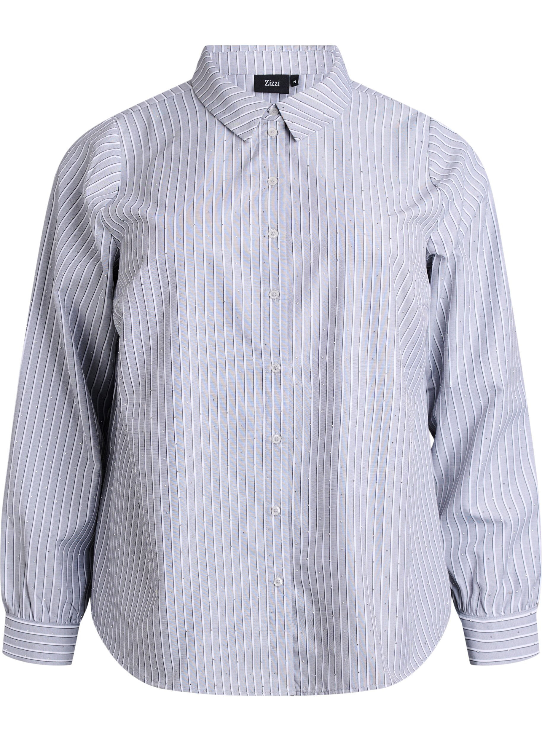 Chemise ray&eacute;e avec des clous