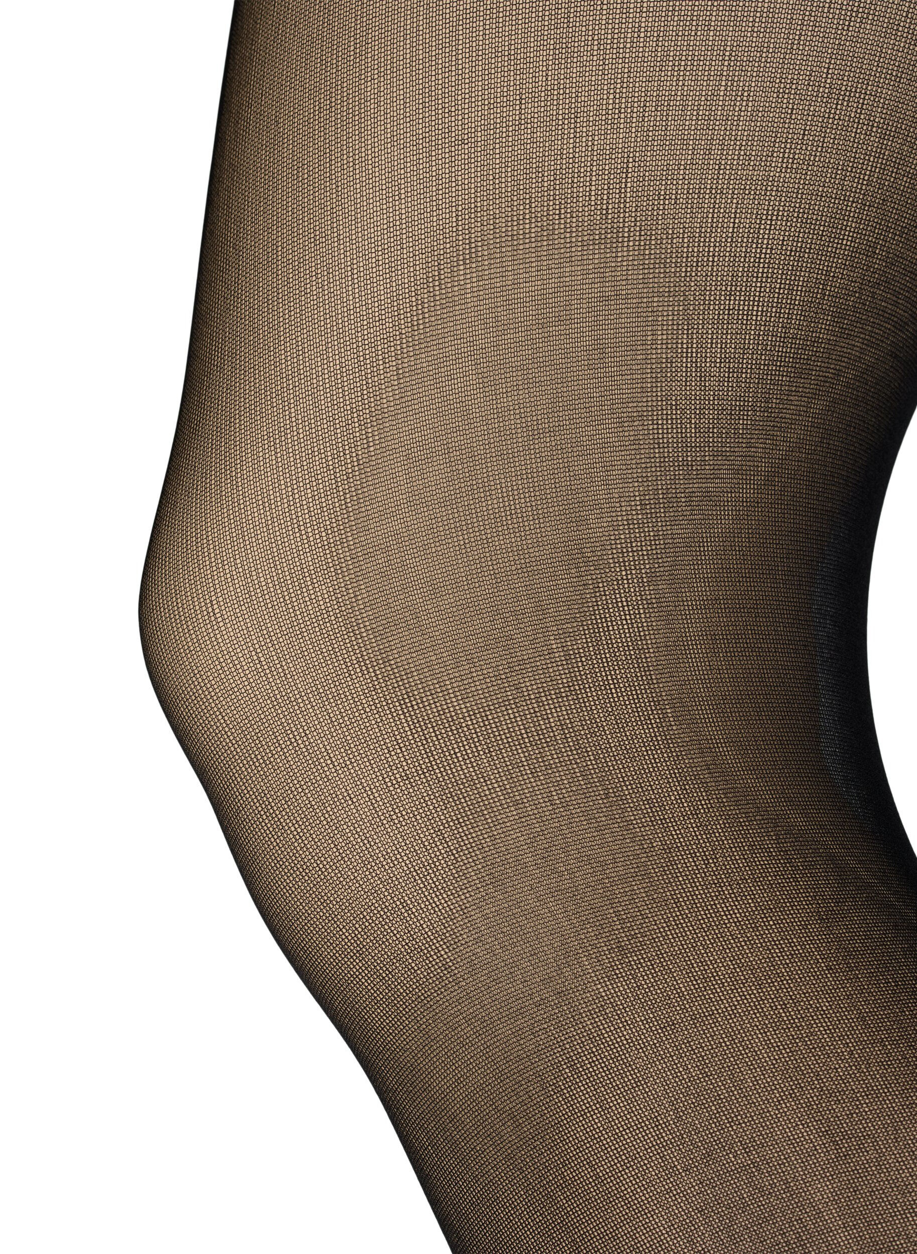 ZizziStrumpfhose 40 denier mit Push-up, Schwarz, Packshot image number 1