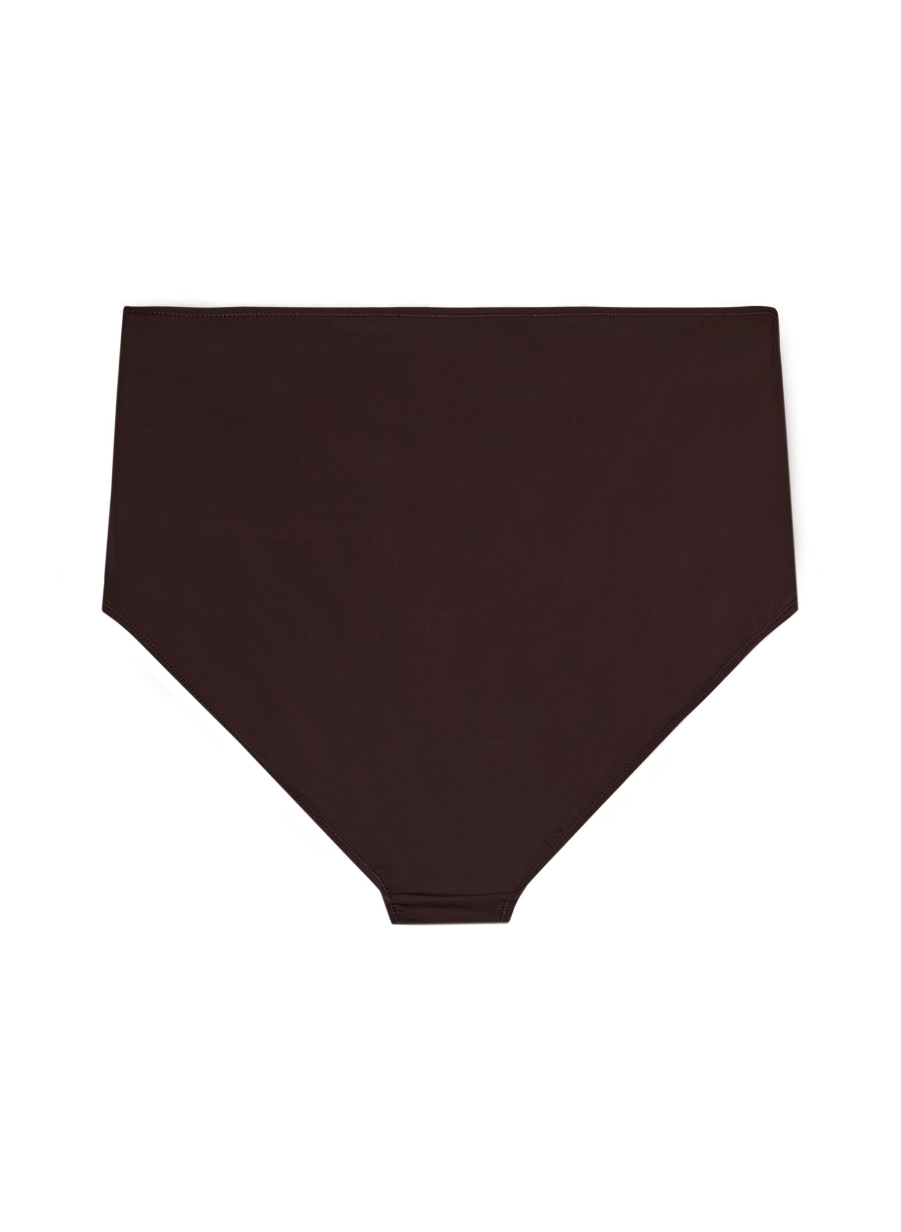 ZizziBas de bikini &agrave; taille haute, Marron, Packshot image number 1