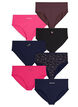7-pack de culottes avec une taille standard, Rose, Packshot image number 0