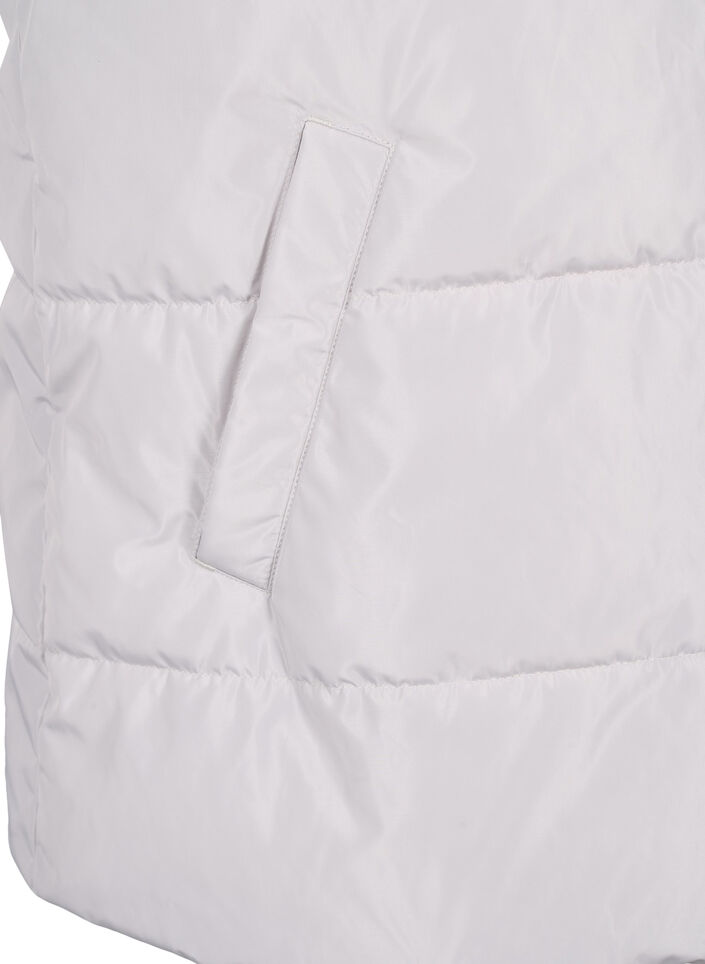 Gilet de sport avec col montant et poches, Pearl Blue, Packshot image number 3