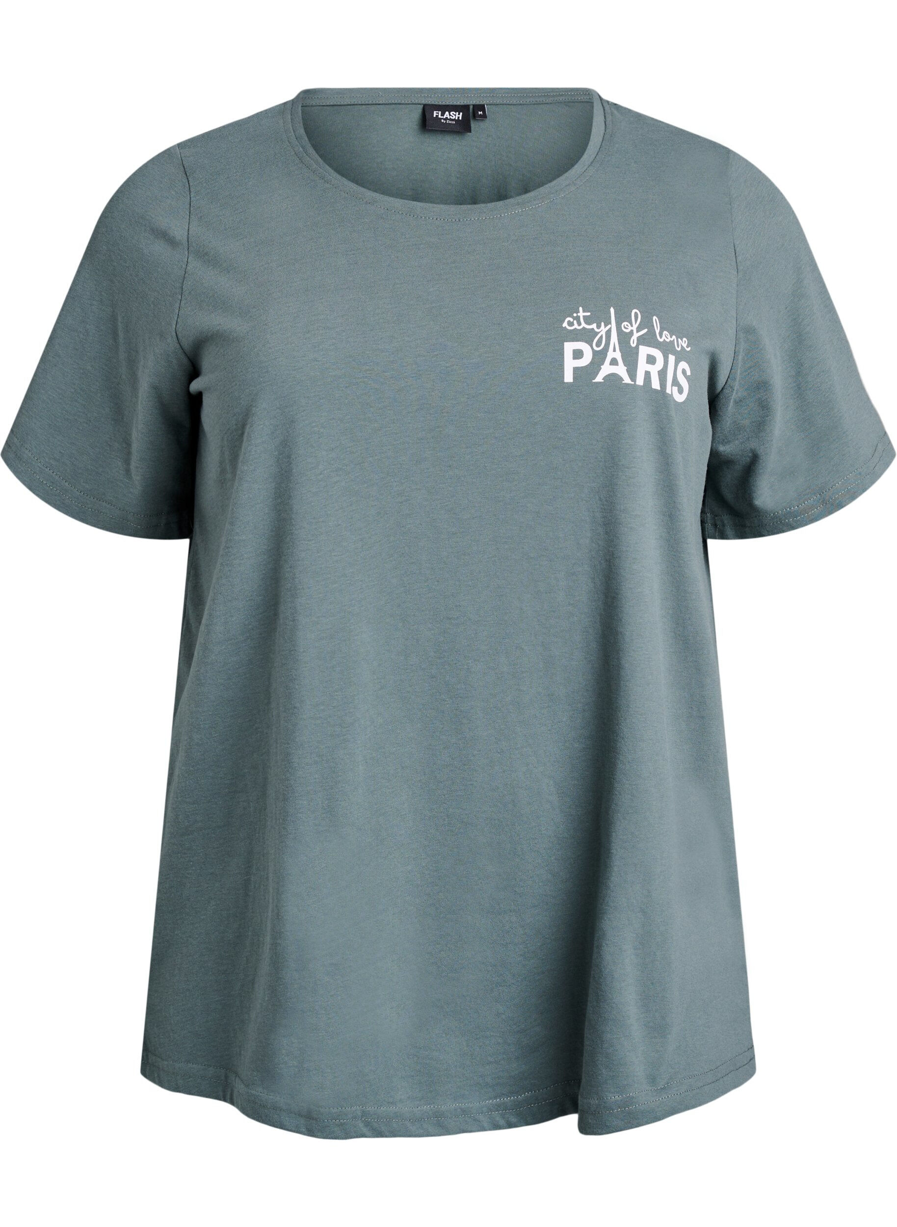 ZizziT-Shirt mit Print, Gr&uuml;n, Packshot image number 0