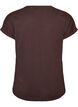T-shirt avec imprim&eacute; d&eacute;coratif sur le devant, Marron, Packshot image number 1