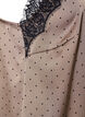Top &agrave; fines bretelles avec dentelle et ourlet asym&eacute;trique, Beige, Packshot image number 3