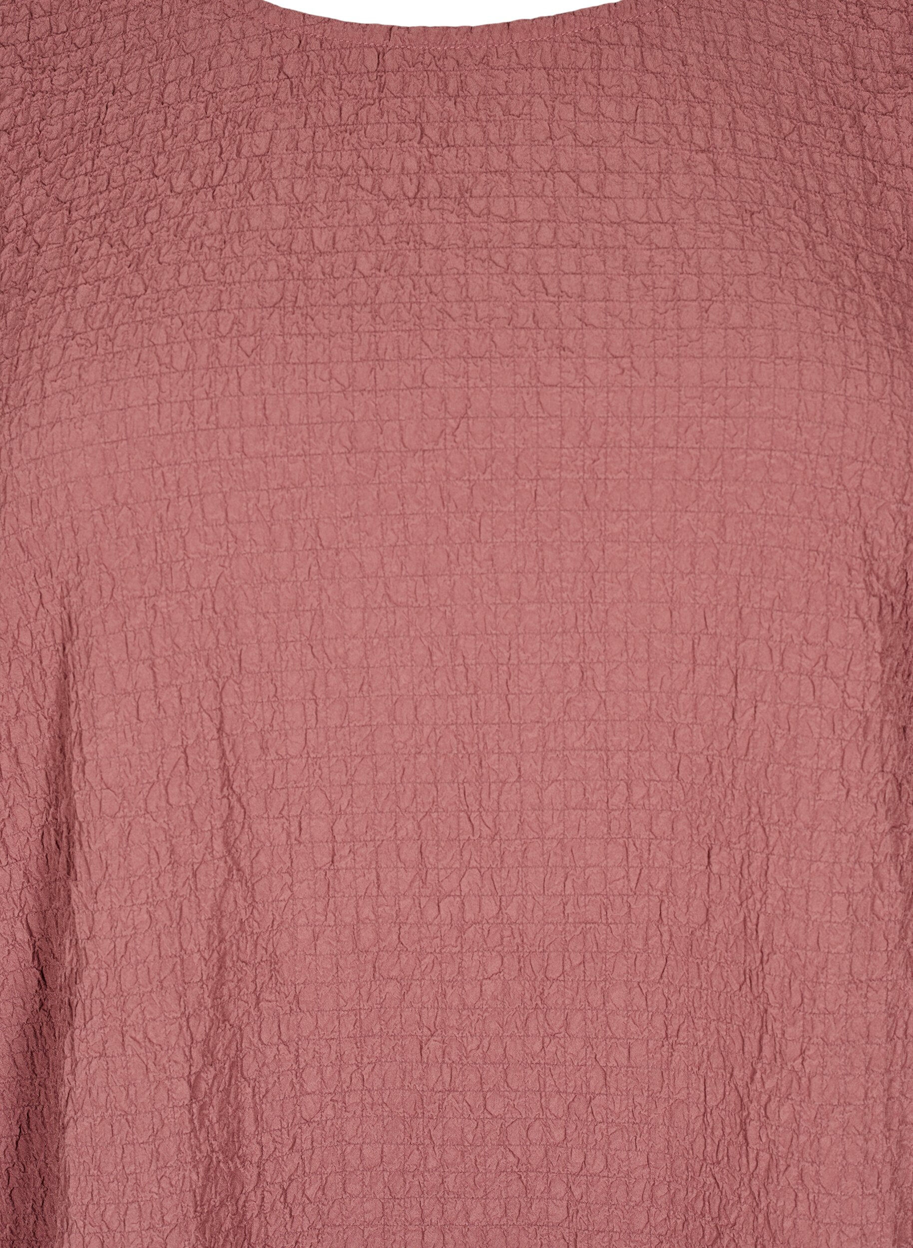 Zizzi FLASH - Chemisier &agrave; manches longues et &agrave; col rond, Rose Brown, Packshot image number 2