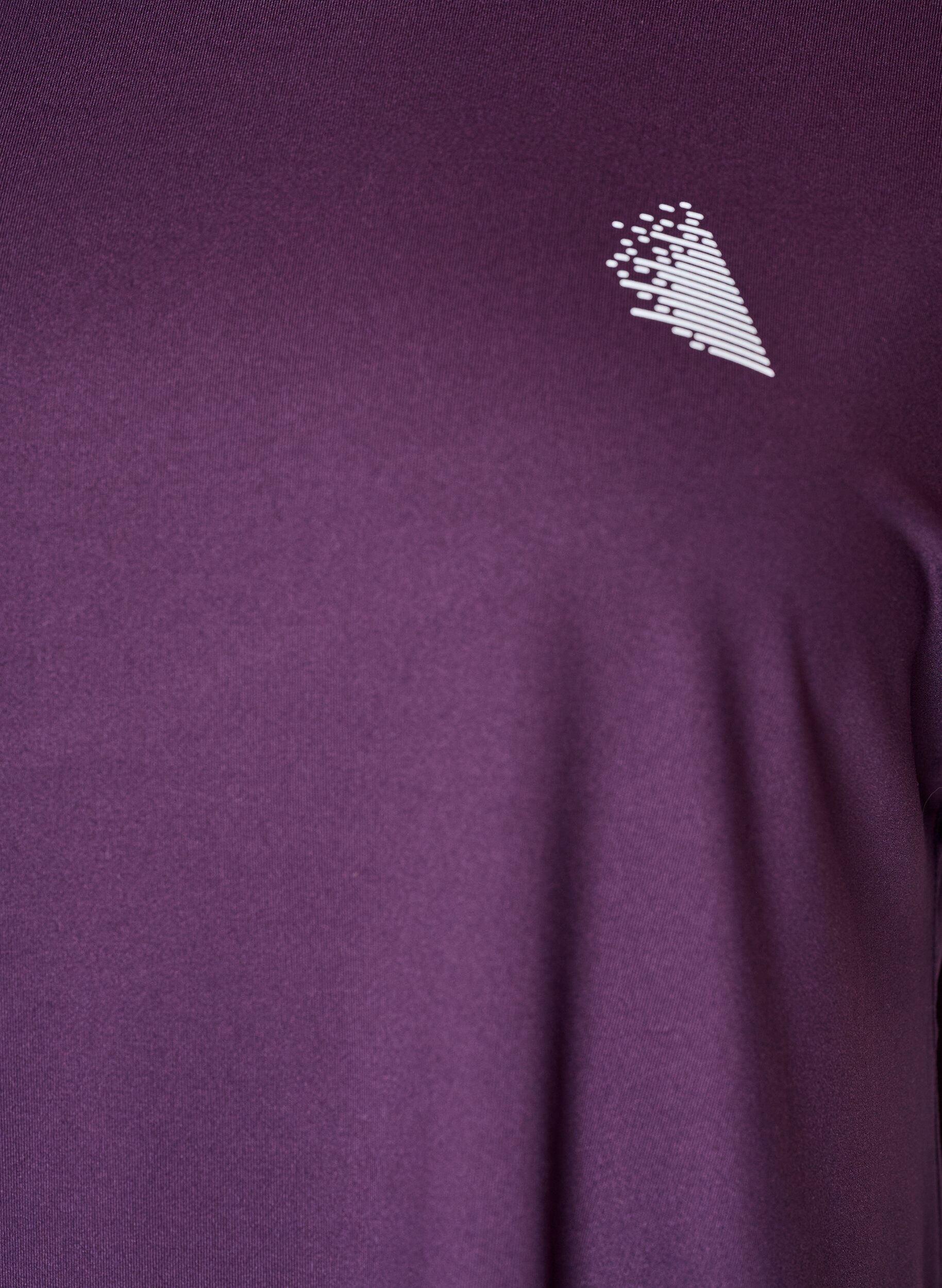ZizziT-shirt long de sport, Violet, Packshot image number 2