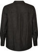 Chemise ample avec col en V, Noir, Packshot image number 1