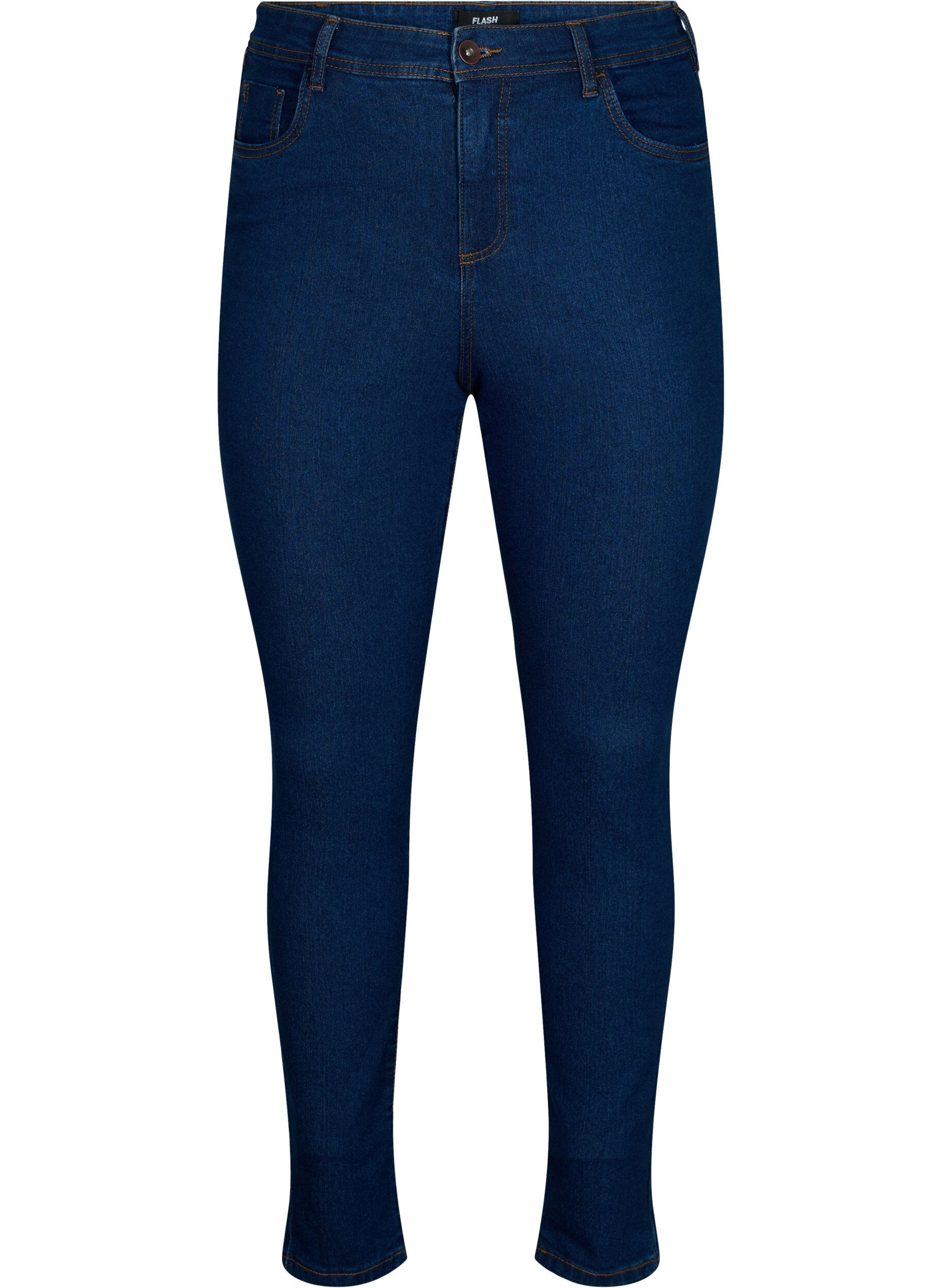 ZizziJeans mit Super Slim Fit, Blau, Packshot image number 0