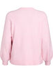 Cardigan en maille douce avec boutons dor&eacute;s, Rose, Packshot image number 1