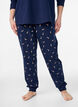 Bas de pyjama imprim&eacute;, Bleu, Model image number 2