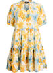 Kurzes A-Linien-Kleid, Gelb, Packshot image number 0