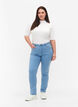 Jeans Emily Slim fit &agrave; taille r&eacute;guli&egrave;re, Bleu Clair, Model image number 0