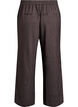 Pantalon large taille haute, Marron, Packshot image number 1