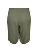 Short ample en mousseline de coton taille haute, Vert, Packshot image number 1