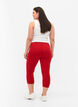 Leggings basiques longueur 3/4 en viscose, Rouge, Model image number 2