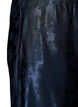 Jupe en satin avec un motif floral ton sur ton, Bleu, Packshot image number 2