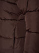 Doudoune courte avec col montant, Marron, Packshot image number 3