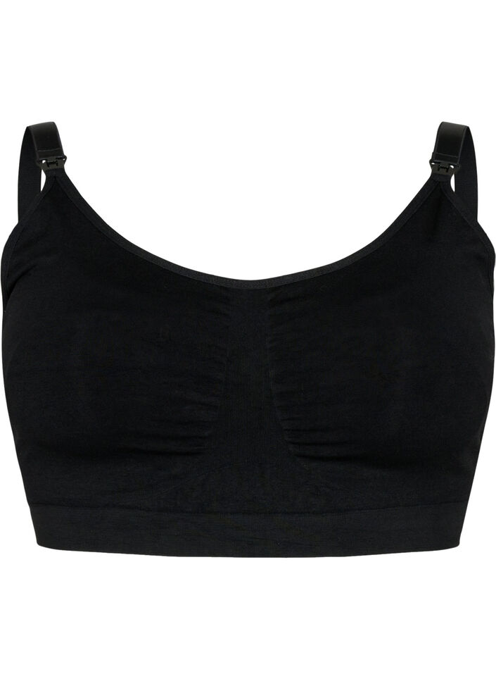 Soutien-gorge d'allaitement, Noir, Packshot image number 0