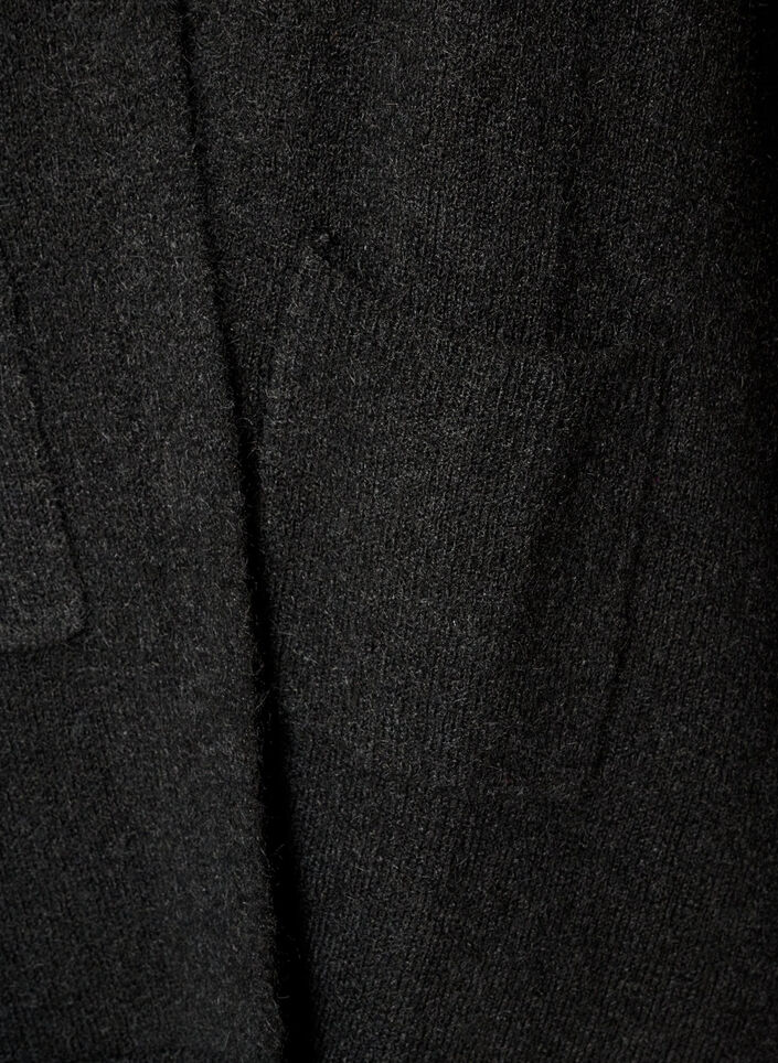 Cardigan long avec poches, Noir, Packshot image number 3