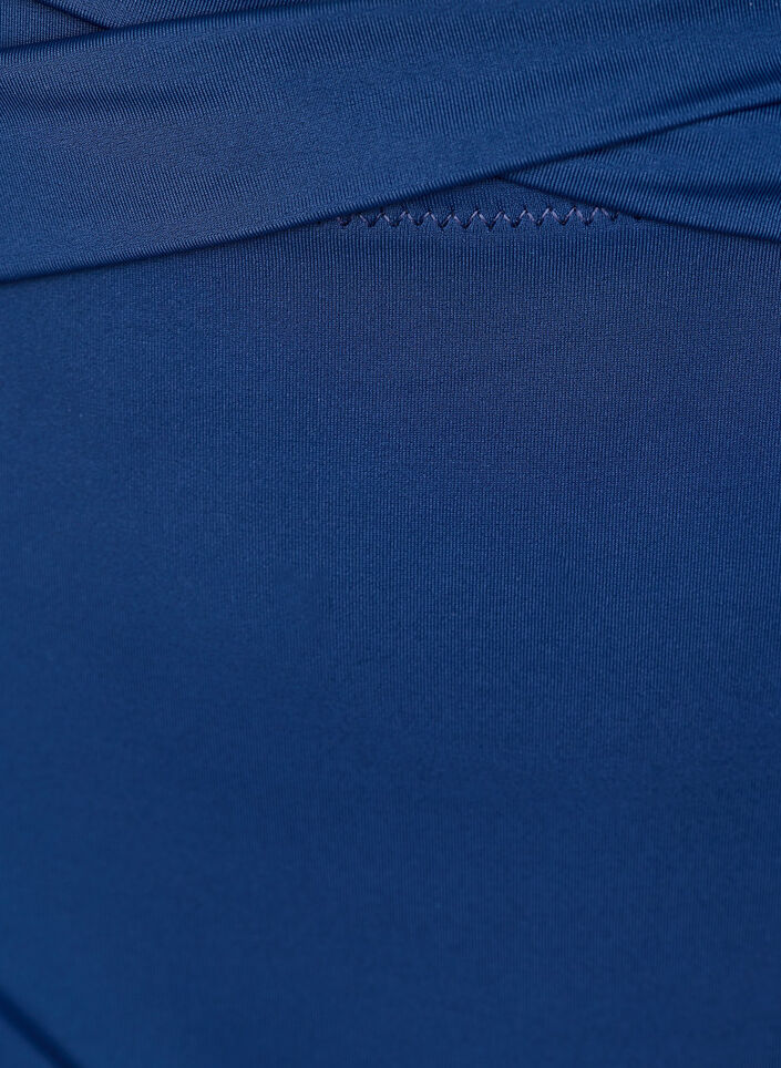 Bas de bikini avec détails cache-cœur, Bleu, Packshot image number 2