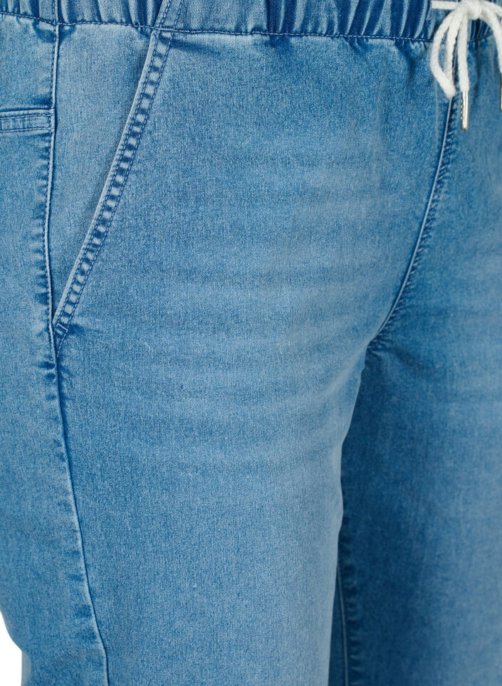 Jeans-Jogginghose mit Taschen, Blau, Packshot image number 2