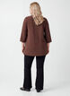 Tunique avec manches 3/4, Marron, Model image number 2