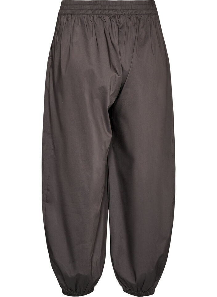 Pantalon ballon avec poches et ceinture &eacute;lastique, Gris anthracite, Packshot image number 1
