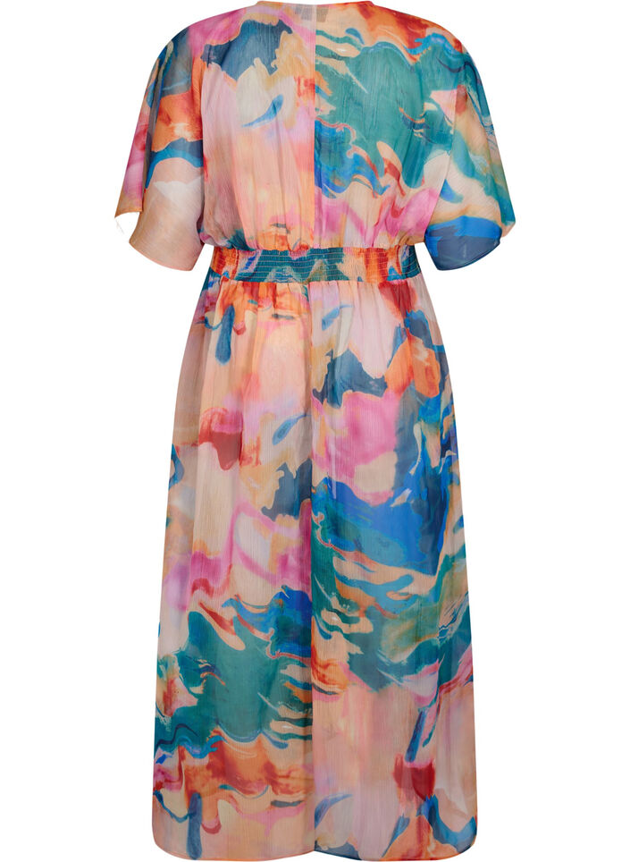 Kimono imprimé plage, Watercolor, Packshot image number 1