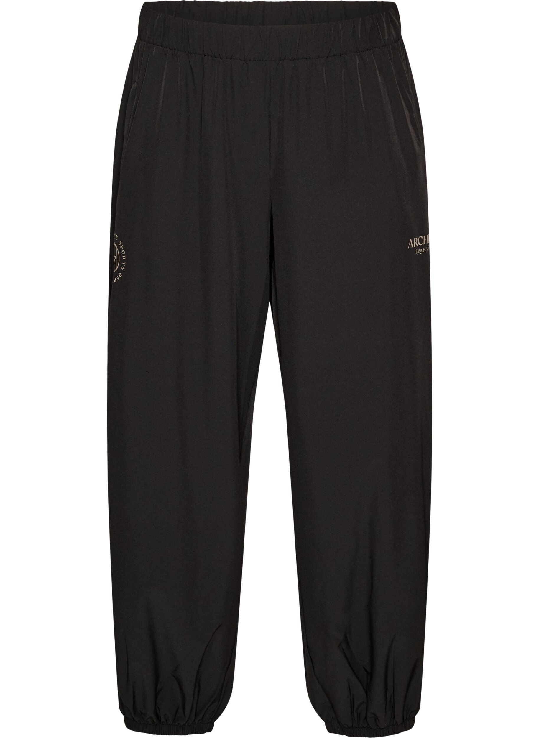 ZizziPantalon d'entra&icirc;nement avec jambes ballon, Noir, Packshot image number 0