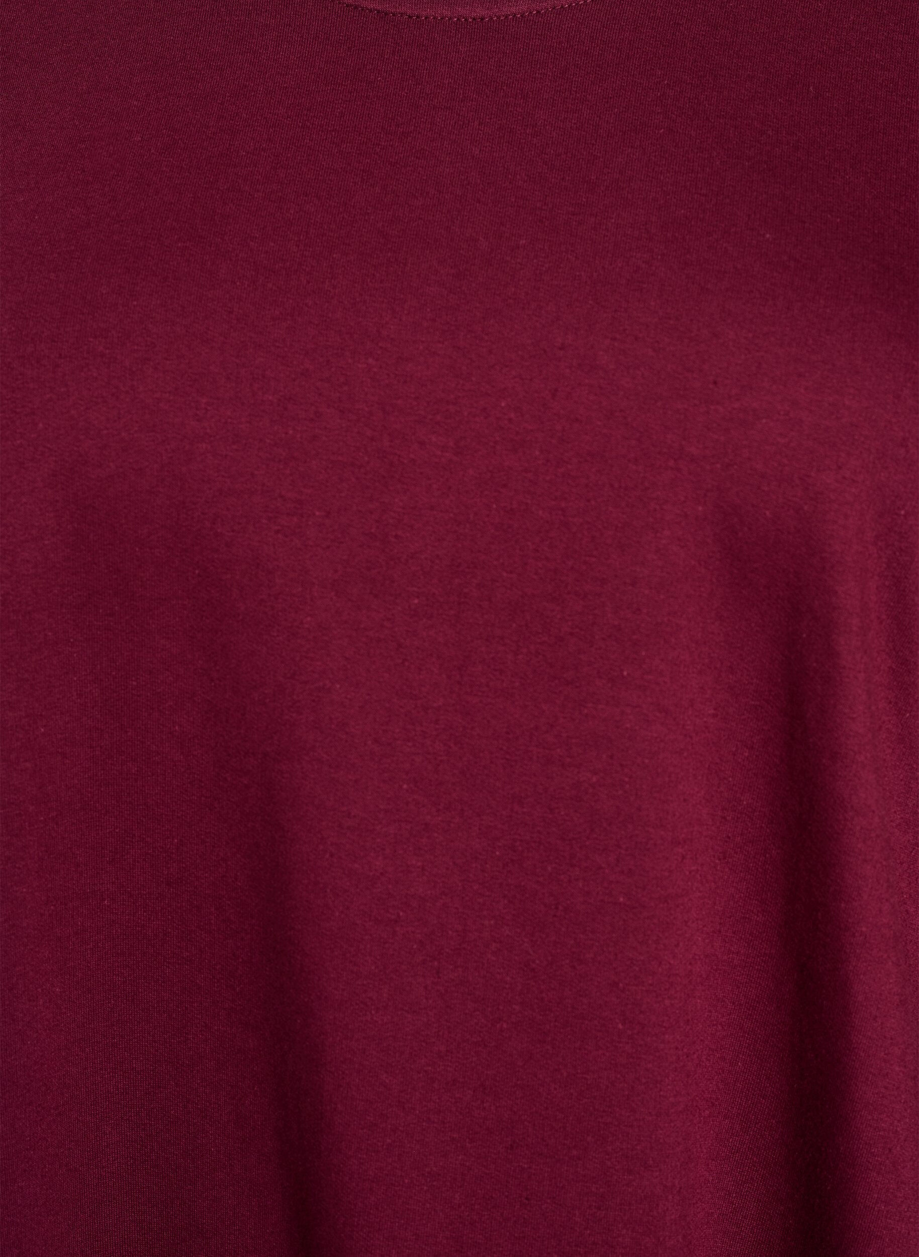 Zizzi Ballkleid mit Taschen, Dunkles Bordeaux, Packshot image number 2