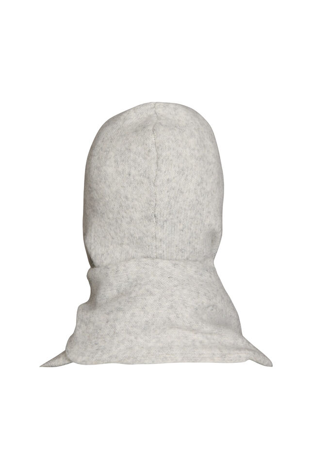 &Eacute;charpe en maille &agrave; capuche, Gris, Packshot image number 1