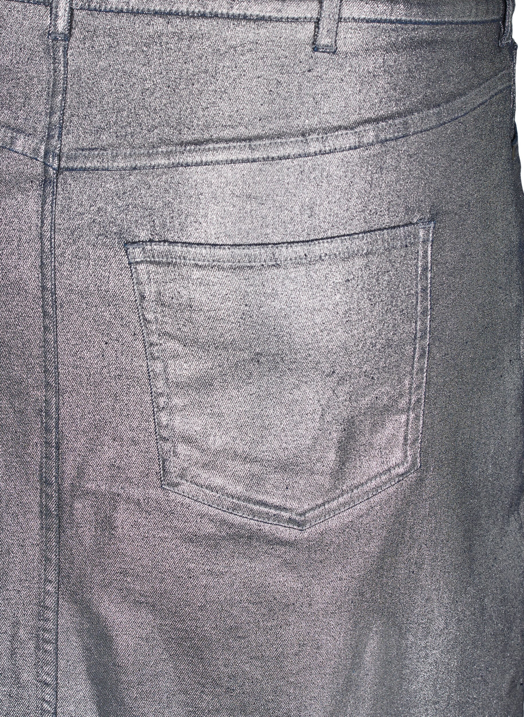 Zizzi Midirock in Silberoptik, Gun Sliver, Packshot image number 2