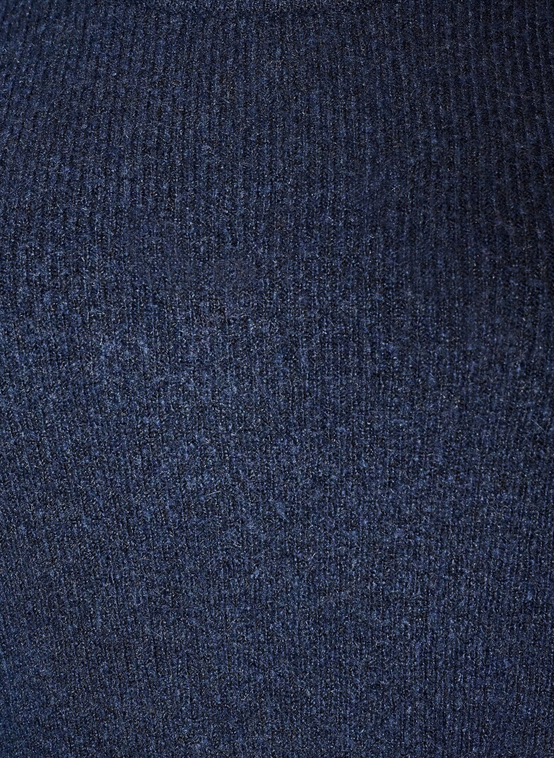 ZizziBlouse en maille chin&eacute;e avec col rond, Bleu, Packshot image number 2
